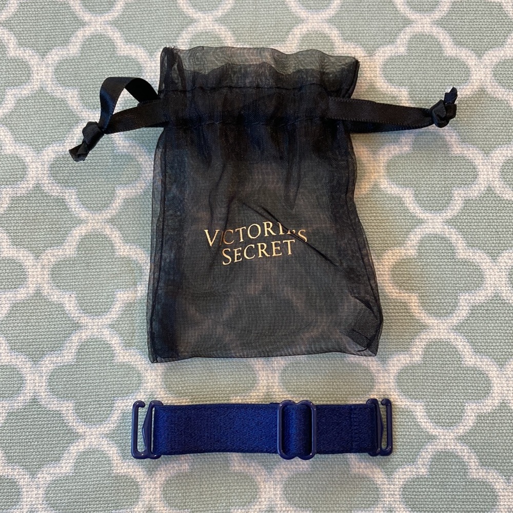 Victoria’s Secret Navy Ensign Blue Halter Strap W/Bag
